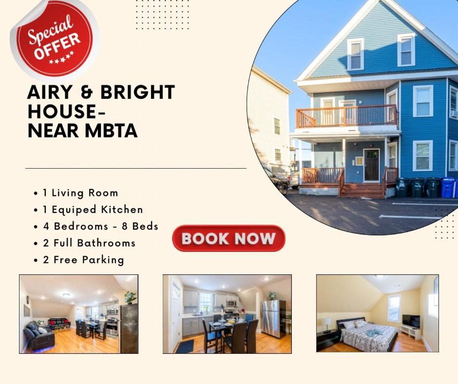 Apartamento 233-3 4Br Boston - Peaceful Escape Near Downtown Exterior foto